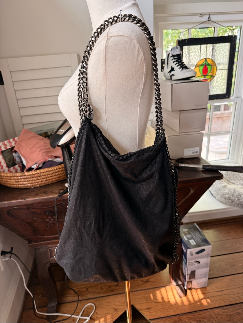 Stella McCartney Large Fallabella Bag 16” w - Picture 7 of 7